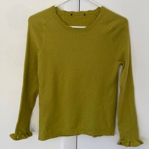 Ann Taylor - (tags cut off) - long sleeve sweater top - S